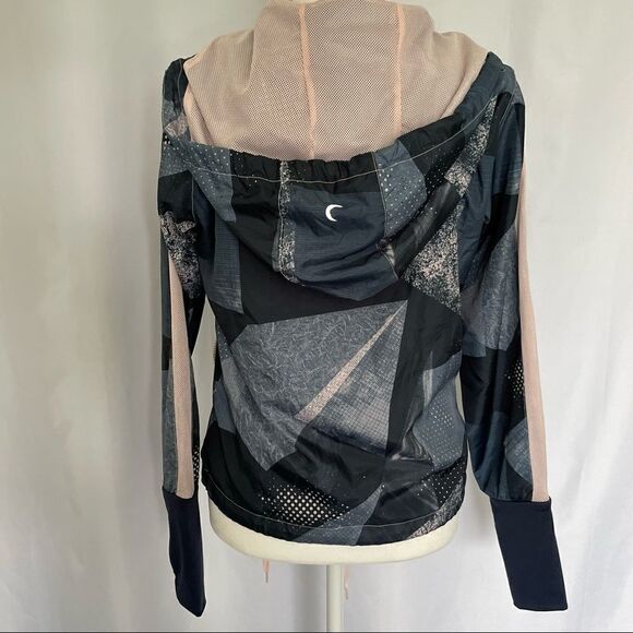 ZYIA Active Bomber Jacket Navy/Pink Size XS - Picture 3 of 13